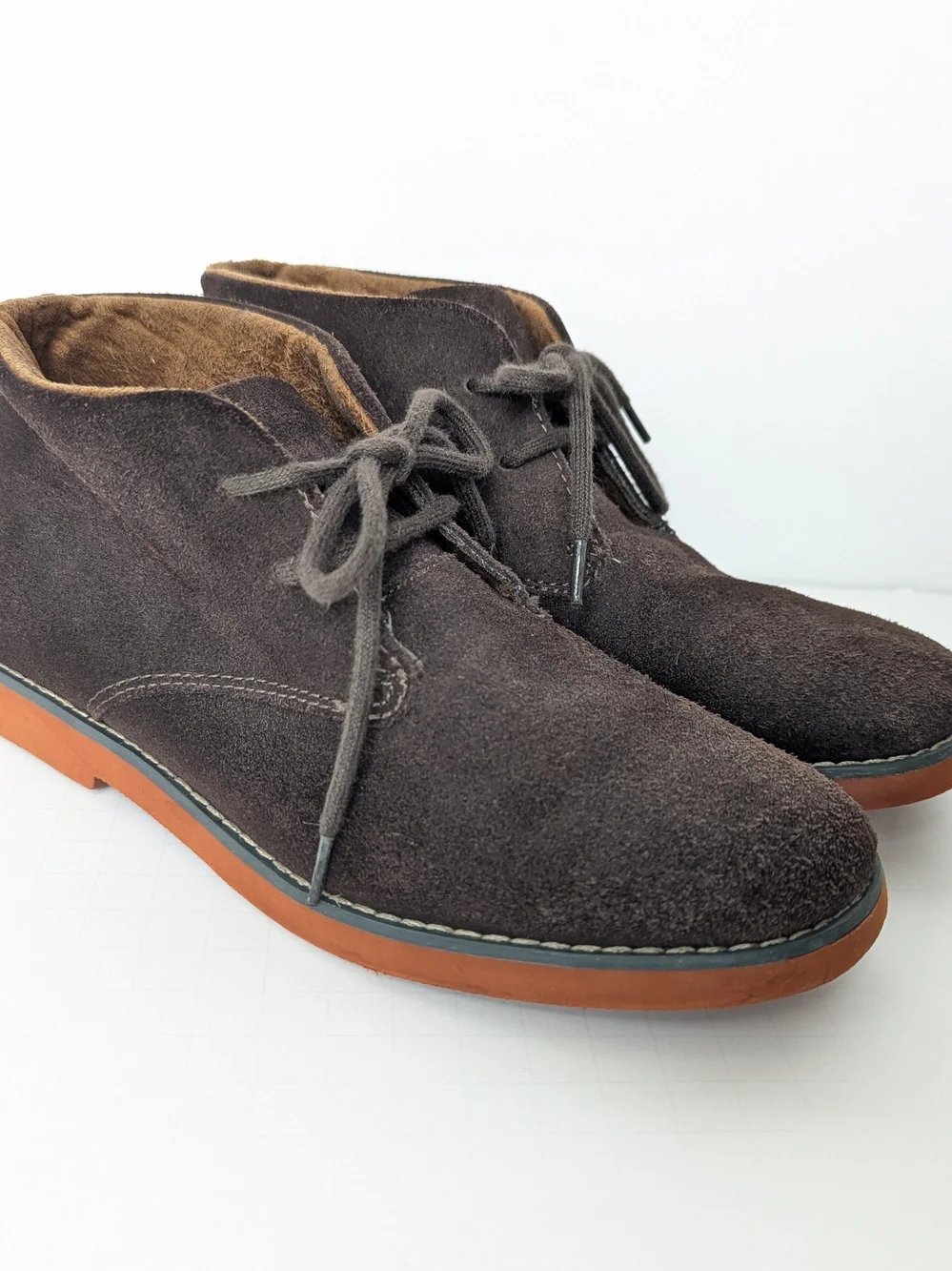 Florsheim kids Brown Suede Chukka Boots 4